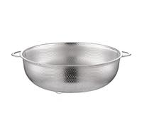 Abaodam Cestello Scolapiatti in Acciaio Inossidabile Argento Multifunzione per Frutta e Verdura Drenaggio Rapido per Cucina Domestica