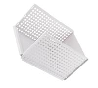 Abaodam Cesto Portaoggetti Impilabile 33X42,5X25 CM in Plastica Trasparente, Organizer per Pantaloni e Indumenti, Contenitore Salvaspazio per Armadio e Lavanderia