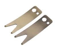 Abaodam Chiave per Accordatore Chitarra Elettrica 2 Pezzi in Acciaio Inossidabile Design Antiscivolo e Regolazione di Precisione per Performance e Manutenzione