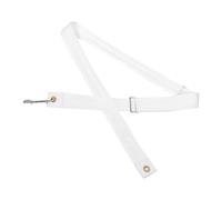 Abaodam Cinghia Centrale per Rete da Tennis, Nastro in Poliestere 170x5 Cm Bianco, Compatibile Rete da Tennis e Attrezzatura da Campo, per Cortile e Parco
