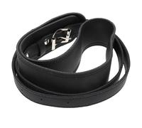 Abaodam Cinghia per Tuba in Pelle Regolabile Design Creativo per Ridurre Pressione su Spalla e Schiena Accessorio Musicale per Tuba e Trombone Nero