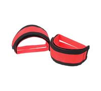 Abaodam Cinghie per Pedali da Ciclismo in Materiale Resistente, Copripoggiapiedi Regolabili Rosso, Set da 1 Paio per Bici a Scatto Fisso, Accessori Sportivi per Uso Outdoor