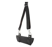 Abaodam Cintura Porta in Pelle PU Resistente per Cosplay e Performance Sceniche Accessorio Fissaggio per Adulti e Adolescenti Borsa da Cintura Nera Stile