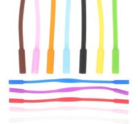 Abaodam Cinturini per Occhiali Antiscivolo Sportivi in Silicone, 12 Pezzi Colorati per Ragazzo Ragazza, Adatti a Attività Sportive e Uso Scolastico Colore Casuale