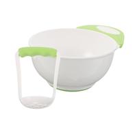 Abaodam Ciotola Food Mash Bowl con Base Antiscivolo e Funzione Resistente Temperature Utensile Schiacciapatate per Alimenti Caldi e Nutrienti per Ragazzo