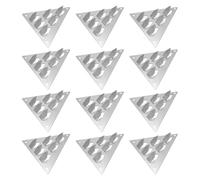 Abaodam Clip di Montaggio Fonoassorbente a Pressione 12 Pezzi, Clip di Isolamento Acustico per Pannelli, Fissaggio Rapido per Soffitto Insonorizzato in Studi e Uffici