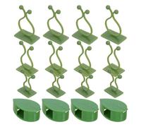 Abaodam Clip per Piante da Giardinaggio Autoadesive 60 Pezzi Supporto per Piante Rampicanti, Clip Invisibili a Forma di Foglia per Fissaggio Vite e Pothos su Parete, per Orto e