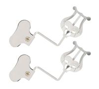Abaodam Clip Porta Spartiti per Trombone e Tromba, Set 2 Pezzi in Metallo Leggero Regolabile, Supporto Musicale Portatile per Banda e Orchestra