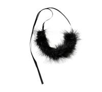 Abaodam Collana Girocollo Da Donna Pendente a Piuma, Regolabile, Leggera e Versatile Per Feste e Compleanni, Accessorio Moda Femminile Elegante e Confortevole