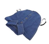 Abaodam Colletto Finto in Denim Staccabile Accessorio Unisex Adattabile per Various Scollature Raffinatezza Casual Design Moda Versatile