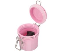 Abaodam Contenitore Porta Colla per Laminazione Ciglia 200ml Rosa in Plastica Chiusura Ermetica e Protezione Antigoccia per Salone e Uso Domestico