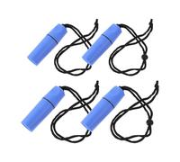 Abaodam Contenitori Impermeabili Portatili per Kayak in Plastica Blu 4 Pezzi, Compatti e Resistenti per Esplorazioni Acquatiche di Più Giorni o Gite al Fiume