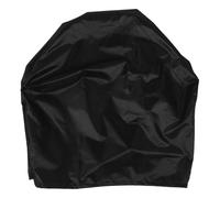 Abaodam Copertura per Griglia da Banco 61x55x42 Cm Oxford 420d Nero, Protezione Resistente per Piastra e Fornetto Tostapane, Coperchio Piccolo per Barbecue da Tavolo