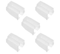 Abaodam Copertura per Puntina Giradischi 5 Pezzi in Plastica Riutilizzabile Protezione Antistatica per Stilo, Adatta a Giradischi per Uso Personale