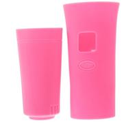 Abaodam Coperture Protettive Silicone Per Microfono Accessorio Mic Antiscivolo e Decorativo Compatibile Con Modelli Wireless Colore Rosa