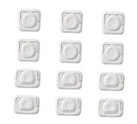 Abaodam Copripresa di Sicurezza per Copertura Protettiva per Prese Elettriche in ABS Antischocco e Tenuta Sicura per Casa e Camera Giovani