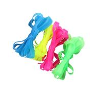 Abaodam Corde Elastiche Colorate e Larghe per Saltare Resistenti e Sicure Giochi Interattivi per Ragazzi e Ragazze Allenamento Coordinazione e Divertimento Colore Casuale Colore Casuale