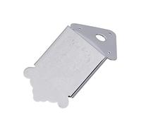 Abaodam Cordiera Mandolino Corde in Cromato Con Copritesto Decorativo e Viti Ricambio Per Costruttori Di Chitarra Con Design Fiore Facilita La Sostituzione Rapida Delle Corde