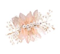 Abaodam Coroncina Floreale Elegante Per Sposa Fascia Da Sposa Artigianale Con Fiori Artificiali Accessorio Per Matrimonio e Occasioni Speciali Stile Romantico e Delicato