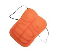 Abaodam Costume Muscolare Uomo Realistico per Cosplay e Feste Indumento Muscolare in EVA con Petto Muscoloso Effetto Torace Sculpted per Halloween e Masquerade