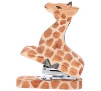 Abaodam Cucitrice Riutilizzabile in Legno a Forma di Animale, Spillatrice da Tavolo Decorativa Artigianale, Spillatrice Compatta per Ufficio e Scrivania, Accessorio Pratico per Uso