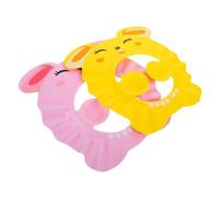 Abaodam Cuffia Per Il Lavaggio Dei Per Bambini Cuffia Per La Doccia Protezione Per Shampoo Set Da 2 Pezzi Design Adorabile Facile Da Usare