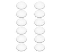 Abaodam Cuscinetti Antiurto in Silicone Trasparenti 12 Pezzi, Protezione Autoadesiva per Pareti da Maniglie Porte, Fermaporta Morbido per Cucina, Bagno e Ufficio