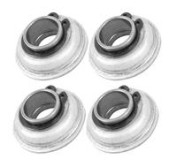 Abaodam Cuscinetti per Sedia a Rotelle 4 Pezzi Set, Cuscinetto Ruota Anteriore e Stelo Forcella, Accessori Sostitutivi per Ruote Piccole, Stabile e Facile da Installare per Sedie