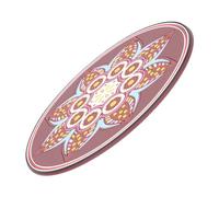 Abaodam Cuscino Per Ciotola Sonora Meditazione Mandala Accessorio Sacro Per Pratiche Buddiste e Decorazione Religiosa
