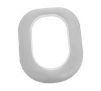 Abaodam Cuscino Per Sedile Wc Imbottito in Pu Per Anziani e Rialzo Comfortevole Maniglie Coprisedile Riutilizzabile Per Addestramento Al Vasino e Uso Quotidiano