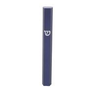 Abaodam Custodia Mezuzah in Alluminio da 12,5 CM per Porta Adesivo Non Perforato, Accessorio per Benedizione Spirituale e Decorazione per Case Ebraiche