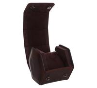 Abaodam Custodia Orologio in Pelle Bovina a Forma Esagonale per Uomo con Cuscino Antishock e Preservazione lungo Termine