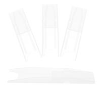 Abaodam Custodia per Ance di Clarinetto e Sassofono in Abs Resistente Ventilazione, Scatola Porta Ance per Sax e Clarinetto, Accessorio per Musicisti e Strumenti a Fiato, Set da 4 Pezzi