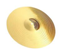 Abaodam Cymbals for Drums Jazz Crash Cymbal Lightweight Metal Drum Accessory for Practice and Performance Smooth Edges Durable Design