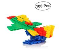 Abaodam da Costruzione per Bambini Set Educativo da 100 in per Sviluppo Cognitivo e creatività