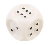 Abaodam Dadi Braille Tattili in Plastica Robusta per Giocatori Non Vedenti e Ipovedenti Dado da Gioco da Tavolo Accessibile con Punti in Rilievo Utilizzo Educativo e Intrattenimento