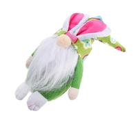 Abaodam Decorazioni Pasquali Gnomi Colorati Con Carota Statuetta Di Coniglio Per Casa e Ufficio Ornamento Festivo Per e
