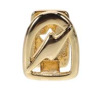 Abaodam Dente Singolo Oro in Rame Stile Hip Hop per Festa di Halloween Decorazione Costume Confortevole da Indossare Accessorio Unico e Audace