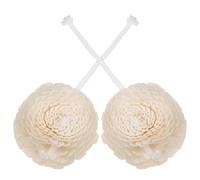 Abaodam Diffusore di Oli Essenziali a Fiore Artificiale da 2 Pezzi Cordino in Cotone Diffusore di Aromaterapia Floreale per Interni Decorazione Fai da Te per Casa Ufficio e Yoga