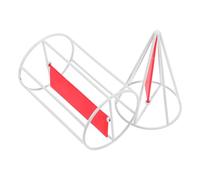 Abaodam Dimostratore di Volume e Area Superficiale Cilindri e Coni in Metallo Base e Altezza Uguali, Strumenti per Didattica Matematica Scuola Elementare