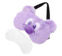 Abaodam Dormire Ragazzo Ragazza Cartoni Animati Morbida e Oscurante per Viaggi e Relax Fascia Elastica Non Vincolante