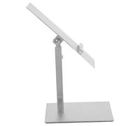 Abaodam Espositore Porta Scarpe con Altezza Regolabile da 135mm a 210mm in Acciaio Inossidabile e Angolo Regolabile, Design Moderno Minimalista per Negozi al Dettaglio e Venditori