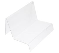 Abaodam Espositore Trasparente in Acrilico per Borse e Cosmetici da Negozio, Supporto Portaoggetti Resistente Design Stabile per Vetrina Retail