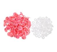 Abaodam Etichette Auricolari per Animali Domestici e Bestiame, 100 Pezzi di Marchi Numerati per Orecchie di Conigli e Cani, Utili per Gestione in Azienda Agricola