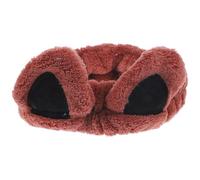 Abaodam Fascia per Lavaggio Viso Orecchie Gatto Elastiche Donna | Non Tira i Chioma, Facile da Indossare e Togliere, Tessuto Morbido, Rosso per Viaggio e Pulizia