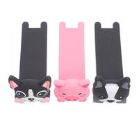 Abaodam Fermaporta Animale in PVC Resistente a Forma di Cartoni Animati, Set da 3 Pezzi Cuneo Decorativo Anti-pizzicamento per Porte, Protezione Multiuso per Camera da Letto, Cucina