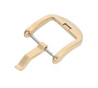 Abaodam Fibbia Design e Ragionevole Semplice Struttura Accessorio in Rame Solido, Resistente All'usura Professionale per Orologio Oro per Cinturino