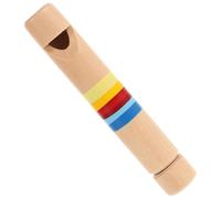 Abaodam Fischietto Scorrevole in Legno Giocattolo Soffiante per Ragazzo Ragazza Strumento Musicale Giocattolo per Insegnare la Musica e Coltivare Interessi Suoni Diversi