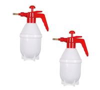 Abaodam Flaconi Spray a Pressione 2 Pezzi 0,8 l Portatili Nebulizzatori Regolabili Per Irrigazione Piante Giardinaggio Interno Ed Esterno Rosso