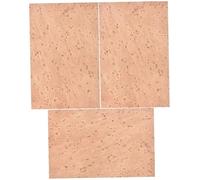 Abaodam Fogli di Sughero per Collo Saxofono Autoadesivi 3Pezzi, Sughero Morbido e Resiliente per Sigillatura Soprano o Tenore